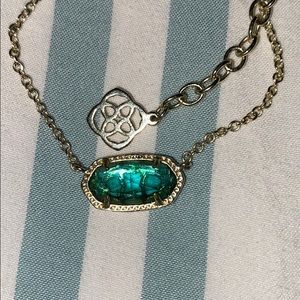 KENDRA SCOTT London blue Elisa necklace
